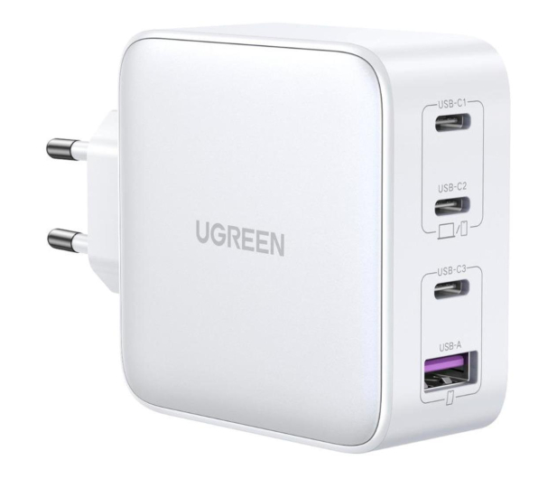 UGREEN Ładowarka sieciowa Nexode GAN 100W 3 x USB-C + USB-A - 1198628 - zdjęcie